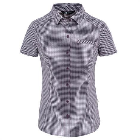 The North Face Dame S S Bryce Skjorte - Blackberry Wine