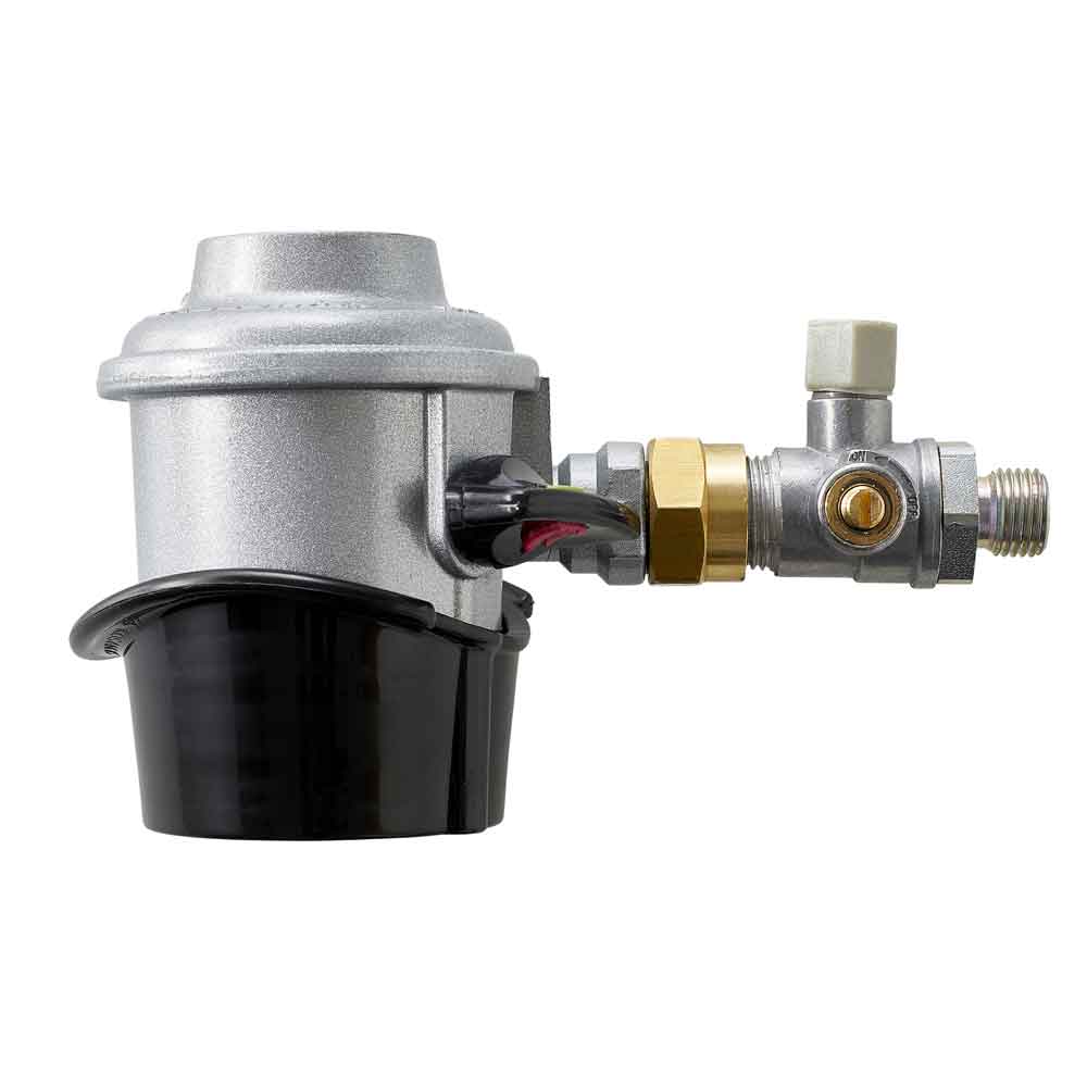 Gasregulator til Campingvogn med Testpoint 30 Mbar