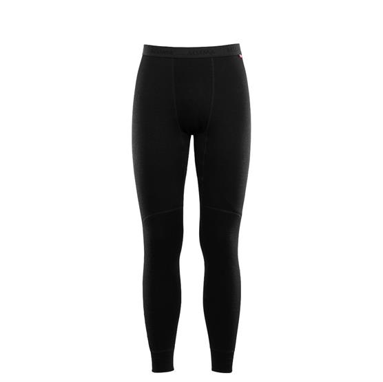 Aclima Doublewool Lange Uldunderbukser - Jet Black Marengo
