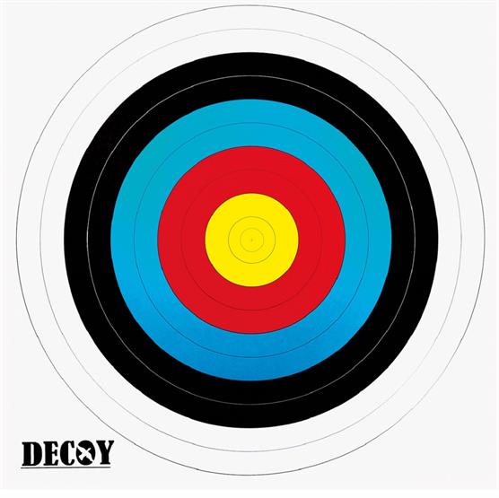 Decoy Skydeskiver 10 stk - Perfekt til bueskydning!