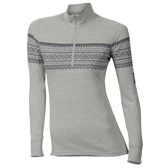 Aclima Designwool Marius Mock Neck Zip - Super tilbud!