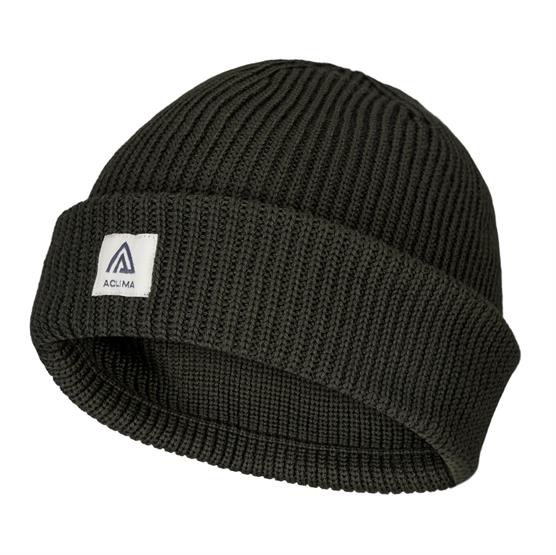 Aclima Forester Cap - Blød Merinould Strikhue til Vinteren
