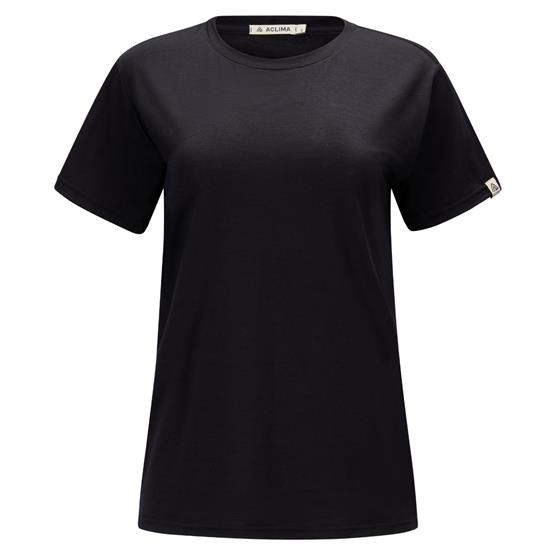 Aclima Lightwool Classic Tee Womens  Jet Black
