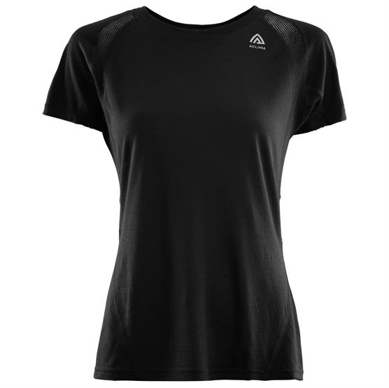 Aclima Lightwool Sports T-shirt til kvinder - Jet Black