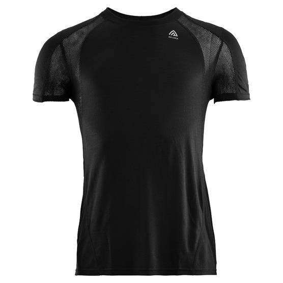Aclima Lightwool Sports T-Shirt til mænd - Jet Black