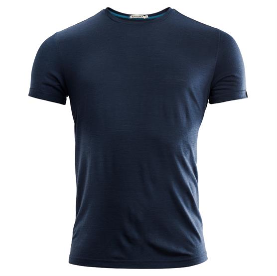 Aclima Lightwool T-shirt til mænd i Navy Blazer