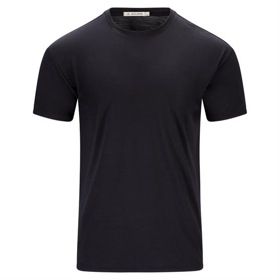 Aclima Lightwool Classic Tee Mens  Jet Black
