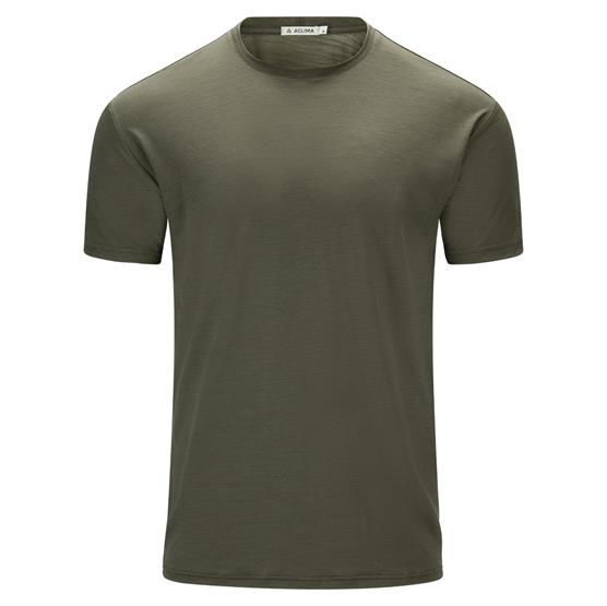 Aclima Lightwool Classic Tee Mens  Tarmac