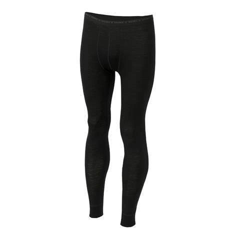 Aclima Lightwool Lange Underbukser til Mænd - Jet Black