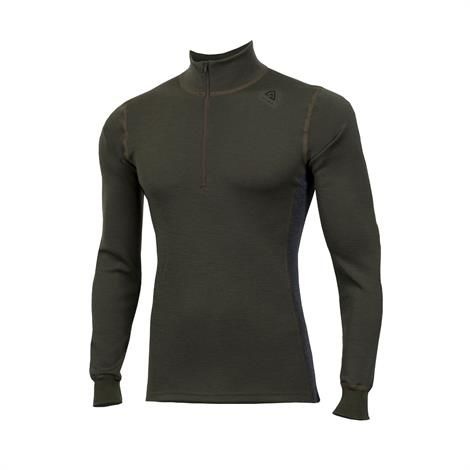 Aclima Warmwool Højhalset Undertrøje til Mænd - Olive Night