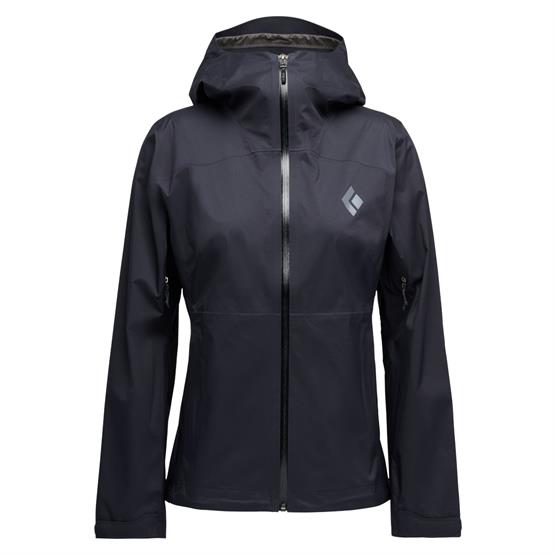 Black Diamond Womens Fineline Stretch Shell  Black