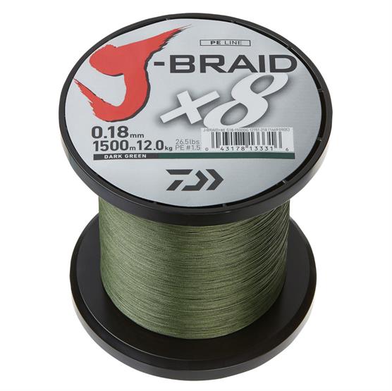 Påspoling Fletline Daiwa J Braid X