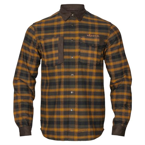 H? Rkila Aivak L S Skjorte Mens  Buckthorn Brown