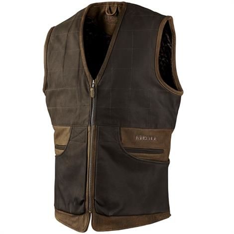 H? Rkila Angus Skindvest Mens  Green   Brown