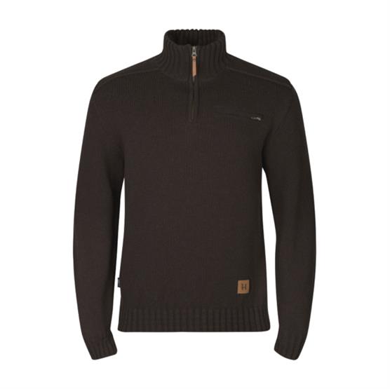 H? Rkila Annaboda   Hsp Knit Pullover Mens  Demitasse Brown