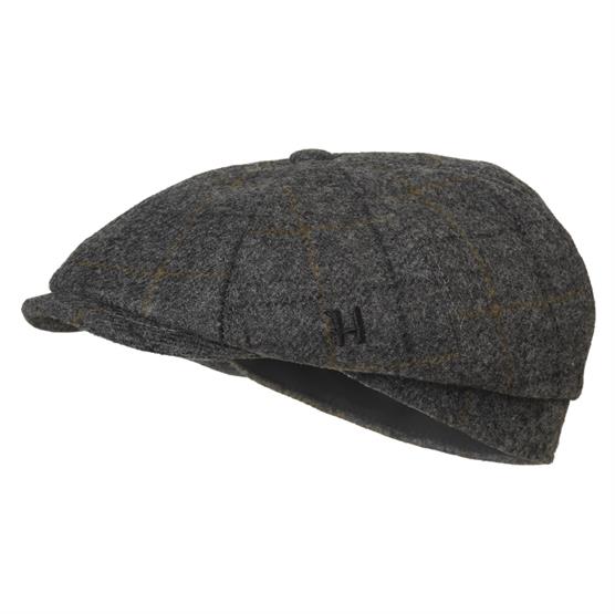 H? Rkila Benmore Baker Boy Cap  Charcoal Grey