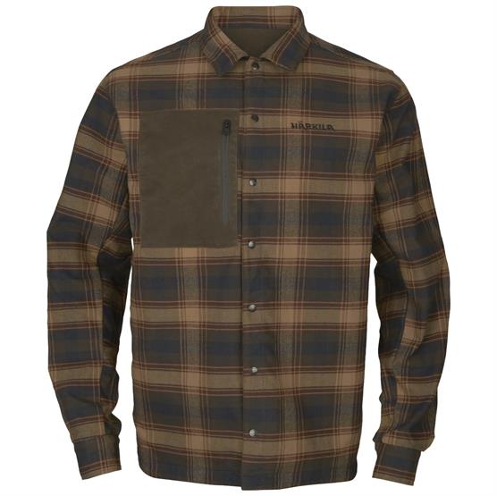 H? Rkila Eirik Reversible Shirt Jacket Mens  Willow   Burgundy