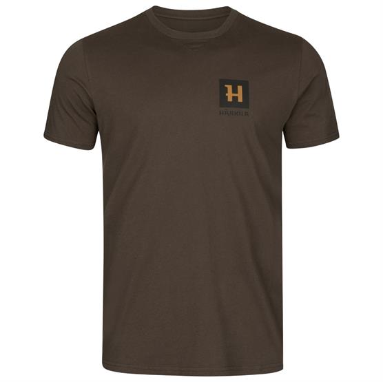 H? Rkila Gorm S S T Shirt Mens  Shadow Brown