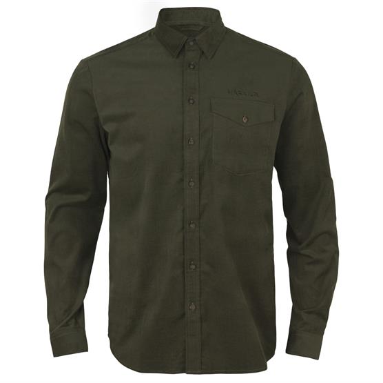 H? Rkila Kaldfjord Corduroy Skjorte Mens  Willow Green