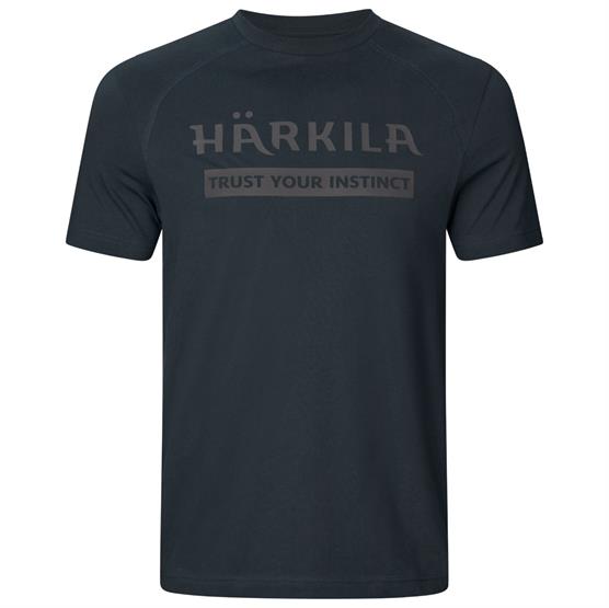H? Rkila Logo S S T Shirt Mens  Dark Navy