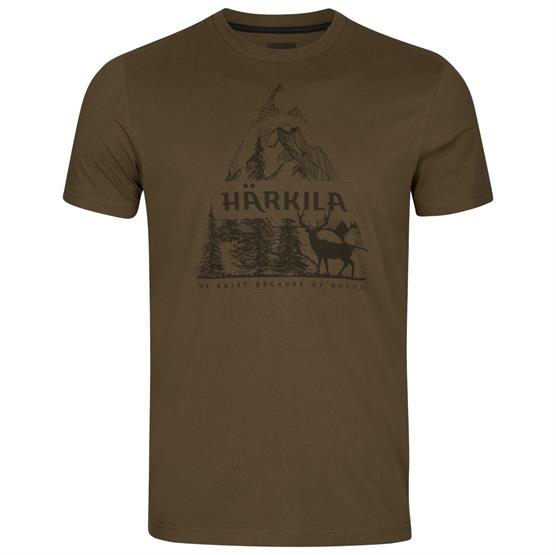 H? Rkila Nature S S T Shirt Mens  Willow Green