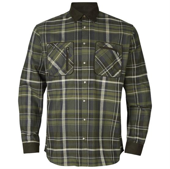 H? Rkila Pajala Skjorte Mens  Olive Check
