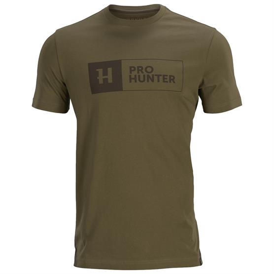 Härkila Pro Hunter T-Shirt i Jaggrøn - God Bevægelsesfrihed