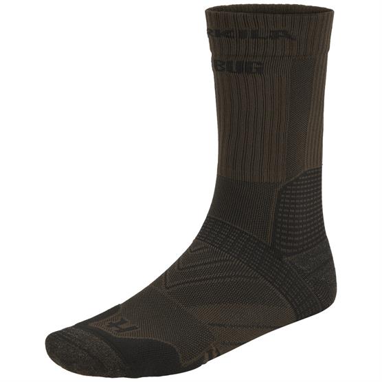 H? Rkila Trail Sock  Dark Olive   Willow Green