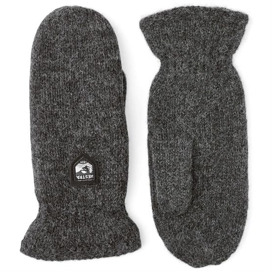 Hestra Basic Wool Mitt  Charcoal