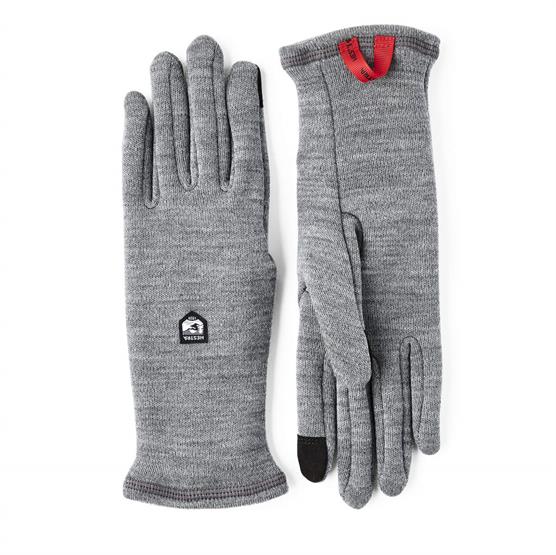 Hestra Gravita Merino Liner     Finger  Grey