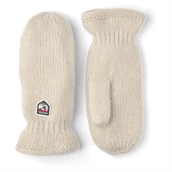 Hestra Basic Wool Mitt  Offwhite