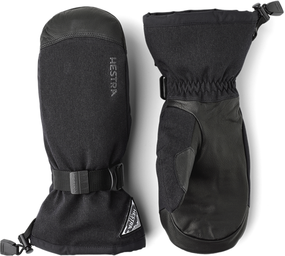 Hestra Powder Gauntlet   Mitt  Black