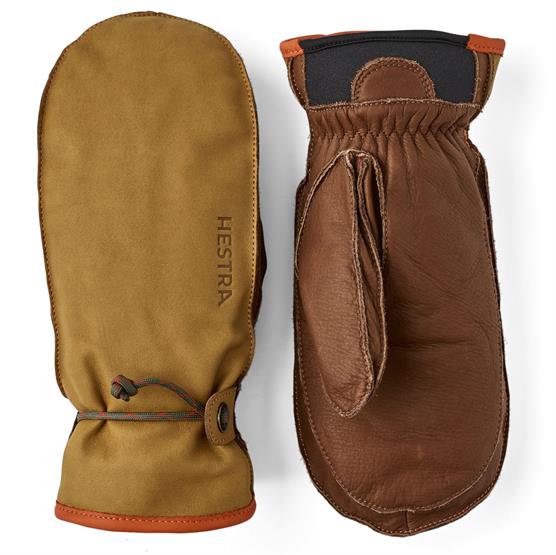 Hestra Wakayama   Mitt  Cork   Brown