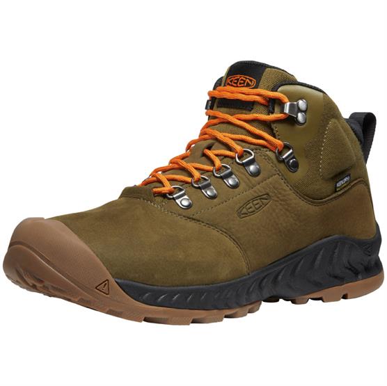 Keen NXIS Explorer Mid Vandrestøvle - Mørkegrøn & Sort