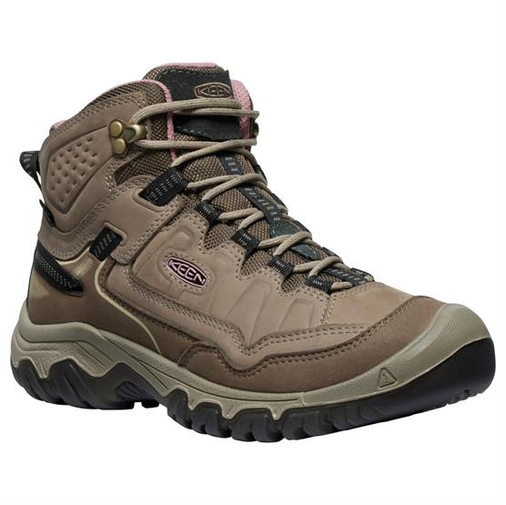 Keen Targhee IV Mid WP Vandrestøvler til kvinder - Brindle/Rose