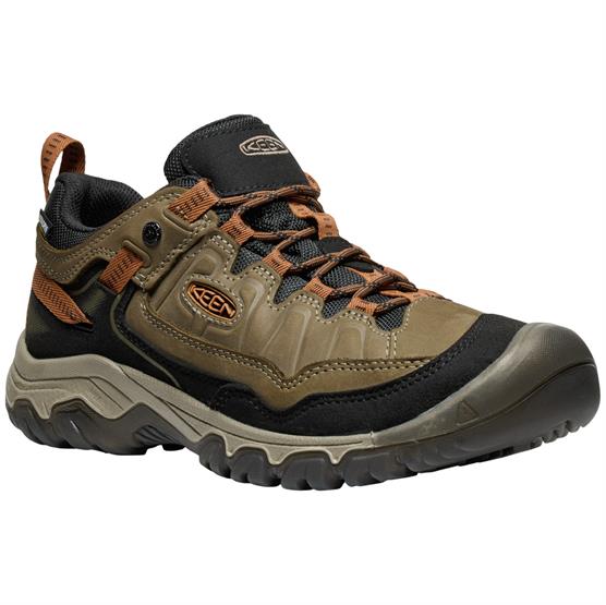 Keen Mens Targhee Iv Wp Wide  Sea Turtle   Roasted Pecan