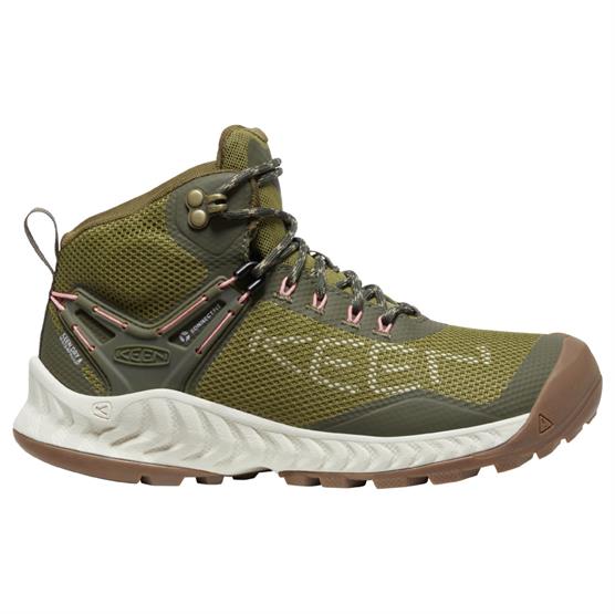 Keen Nxis Evo Mid WP Vandrestøvler til kvinder - Olive Drab