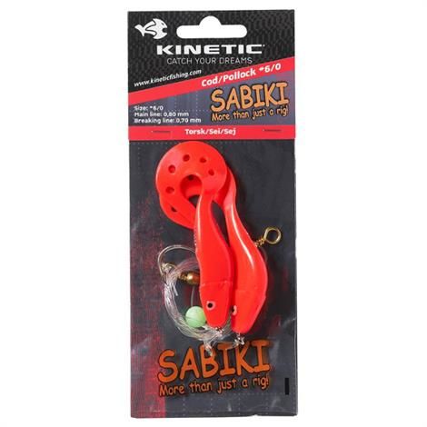 Kinetic Sabiki Forfang til Torsk og Sej - Tilbud! 4 stk. 99,95 kr.