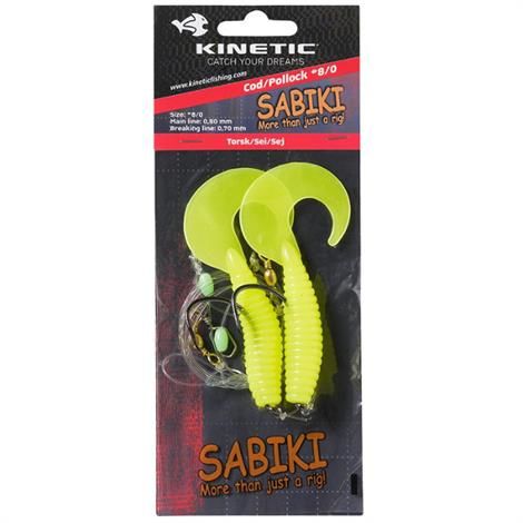Kinetic Sabiki Forfang til Torsk og Pollock - TILBUD!