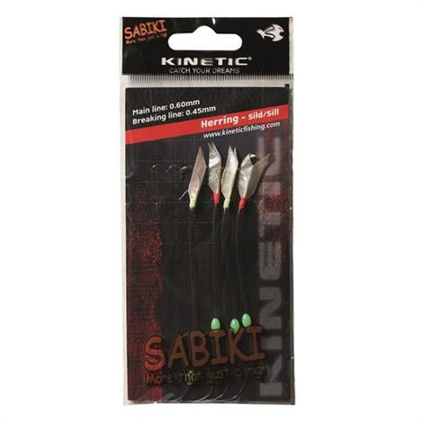 Kinetic Sabiki Sild - 4 stk. Tilbud til 99,95 kr.