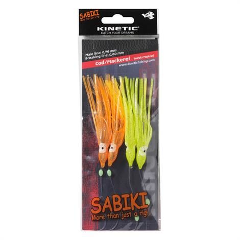 Kinetic Sabiki Forfang til Kystfiskeri - Tilbud 4 stk. 99,95 kr.