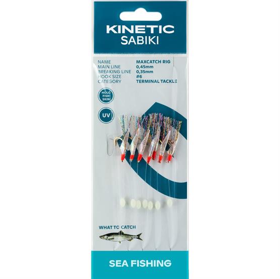Kinetic Sabiki Maxcatch Rig til Sild - Fantastisk Tilbud!