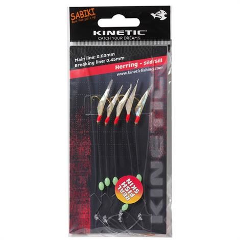 Kinetic Sabiki Sildeforfang - 4 stk. til kun 99,95 kr.