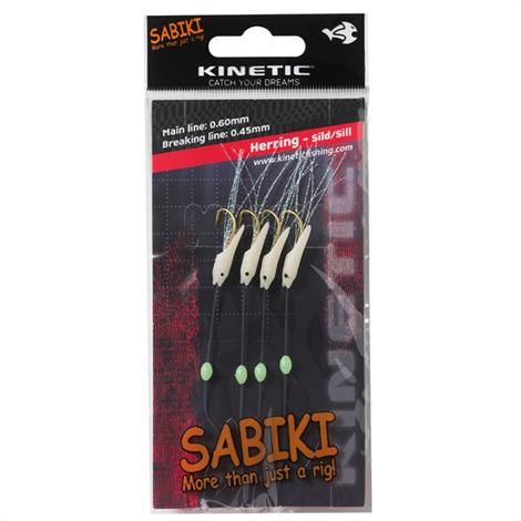 Kinetic Sabiki Forfang til Sild - 4 stk. kun 99,95 kr.