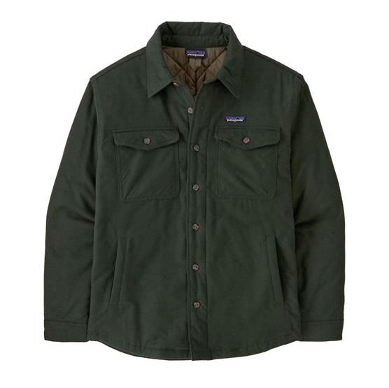 Patagonia Herre Lw Isoleret Fjord Flannel Skjorte - Old Growth Grøn