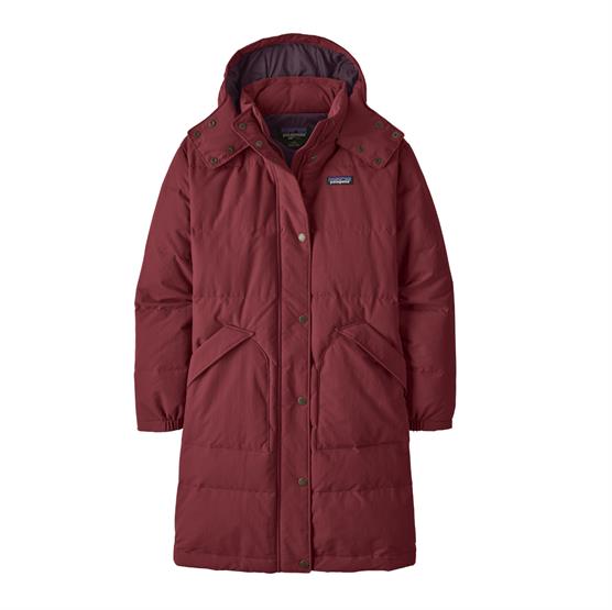 Patagonia Downdrift Parka til kvinder - Carmine Rød