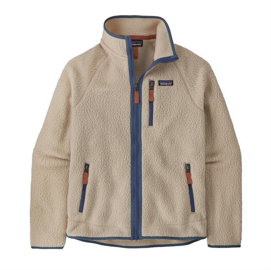 Patagonia Retro Pile Fleecejakke i Mørk Natur og Blå