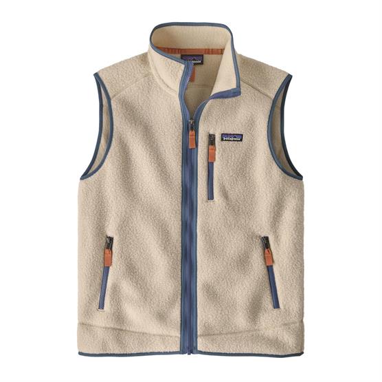 Patagonia Retro Pile Vest i Mørk Natur og Utility Blå