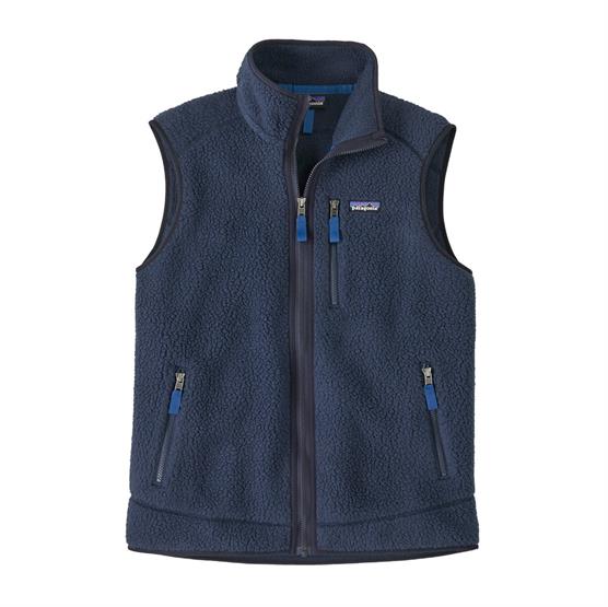 Patagonia Retro Pile Vest i New Navy/Sunken Blue - Udsalg!