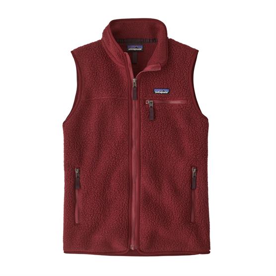 Patagonia Retro Pile Vest til kvinder - Carmine Rød